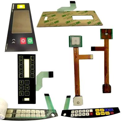 قیمت خوب سوئیچ غشایی PET سفارشی برای خانه / صنعتی / پزشکی آنلاین