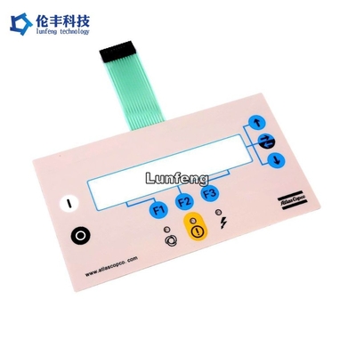 قیمت خوب کانکتور 1.0mm Pitch Polyester Membrane Switch Pad برای کابل مدار FPC سفارشی آنلاین
