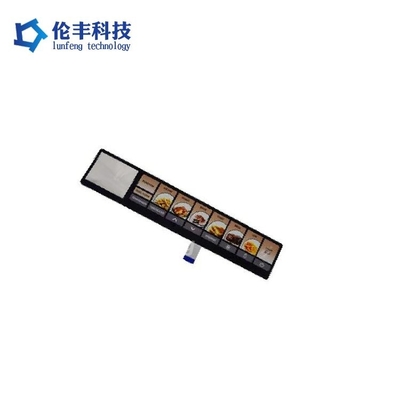 قیمت خوب کلید غشایی PET شخصی‌سازی شده ساخته شده از PVC برای کاربردهای سفارشی آنلاین