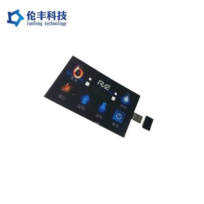 قیمت خوب صفحه کلید غشاء PET LED سفارشی با رنگ قرمز LED و عملکرد طولانی مدت آنلاین