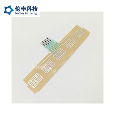 قیمت خوب کلید غشایی تخت سفارشی با چسب 3M9080 و چاپ سیلک آنلاین