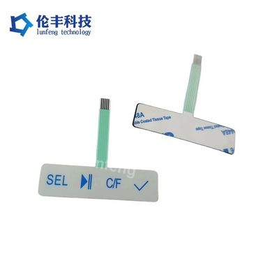 قیمت خوب یک میلیون بار عمر کلید و شماره کلید قابل تنظیم برای صفحه کلید غشایی صنعتی آنلاین