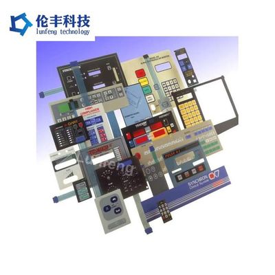 قیمت خوب صفحه کلید غشایی ضد آب قرمز، قابل تنظیم، شماره کلید، سطح مات، طراحی شده برای عملکرد در محیط های مرطوب و گرد و غبار آنلاین