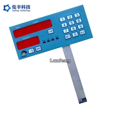 قیمت خوب سوئیچ غشایی PET تخت پنجره LCD با نور پس زمینه LED ساخته شده سفارشی آنلاین
