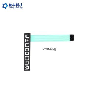 پنل کنترل لمسی غشای داشبورد پنتون با دکمه های تخت