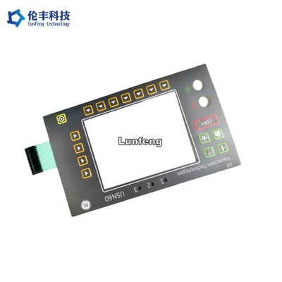 قیمت خوب صفحه کلید ضد آب غشایی سوئیچ برجسته پنجره LCD با نور پس زمینه LED آنلاین