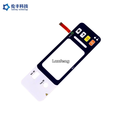 قیمت خوب سوئیچ غشایی LED پلی استر PET، سوئیچ غشایی کلید طراحی سفارشی آنلاین