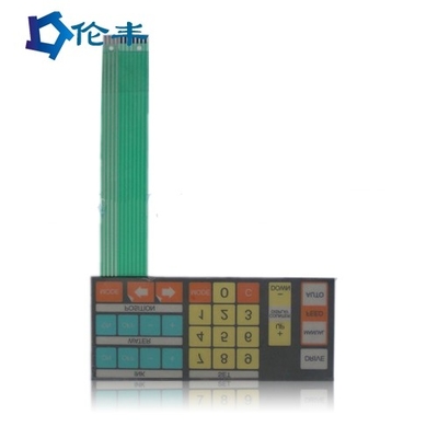 قیمت خوب دمای ذخیره سازی کلید صفحه کلید غشایی تخت 50 - 100 میلی آمپر - 30 ℃ ~ 80 درجه سانتیگراد آنلاین