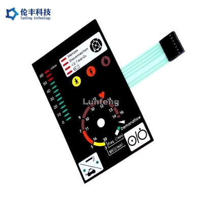قیمت خوب صفحه کلید غشا 3M چسبنده قابل سفارشی LED Backlit برای نیازهای مختلف مشتری آنلاین