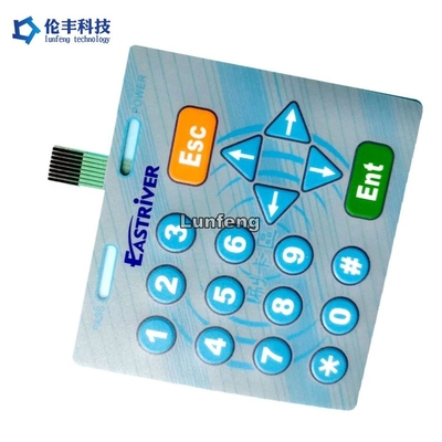 سوئیچ غشا مسطح صنعتی با حکاکی لیزر و جریان 50mA-100mA
