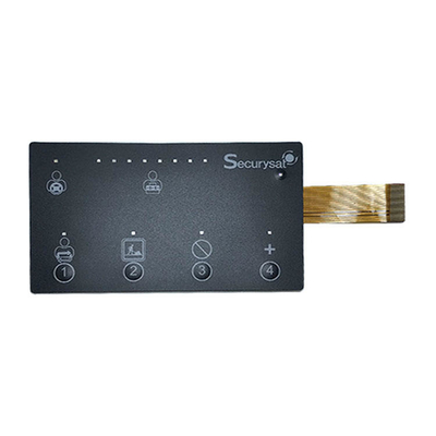 قیمت خوب طراحی سفارشی سوئیچ غشا OEM پوشش صفحه گرافیک با گزینه کلید ابراز و مقاومت UV عالی آنلاین