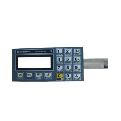 قیمت خوب کلید غشایی گنبدی فلزی با چسب پشتی 3M9080 و طول عمر 1 میلیون سیکل برای کنترل‌های صنعتی آنلاین