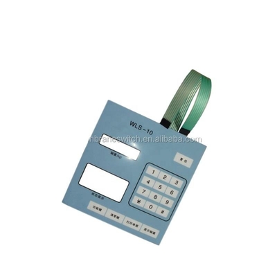 صفحه کلید غشا مسطح برای الکترونیک مصرفی ساخته شده از مواد PET/PC/PVC