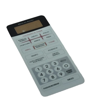 صفحه کلید غشا ضد آب 5 ولت DC PC با رابط سفارشی و جریان ≤100mA