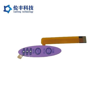 قیمت خوب صفحه کلید کامپیوتر FPC Membrane Switch با چاپ صفحه یا چاپ دیجیتال و روکش Membrane Switch سفارشی آنلاین