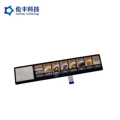 قیمت خوب عملکرد و طراحی سفارشی کد رنگ پانتون صفحه کلید غشا مسطح برای مواد PET / PC / PVC آنلاین