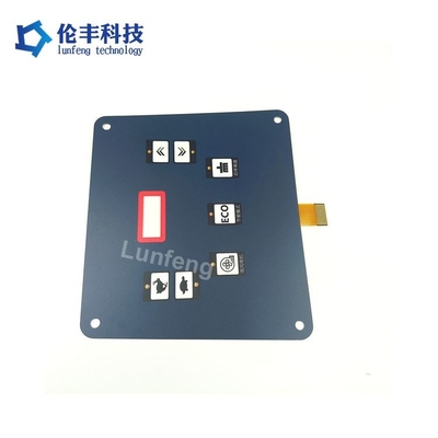 قیمت خوب چاپ صفحه نمایش یا چاپ دیجیتال FPC Membrane Switch با backadhesive و overlay 3M467MP آنلاین