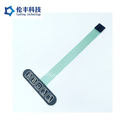 قیمت خوب طراحی سفارشی سوئیچ غشایی گنبدی فلزی برای کاربردهای رایانه شخصی ضد آب IP67 و عملکرد آنلاین