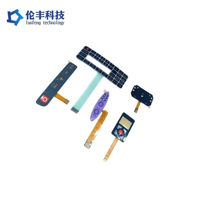 دکمه های تخت پیت مبدل با 3M9080 چسب و تکنولوژی LED / EL