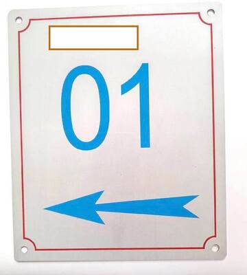قیمت خوب Customizable Aluminum Nameplate with 3M Adhesive for Weather Resistant Equipment Labeling and Industrial Asset Tracking آنلاین