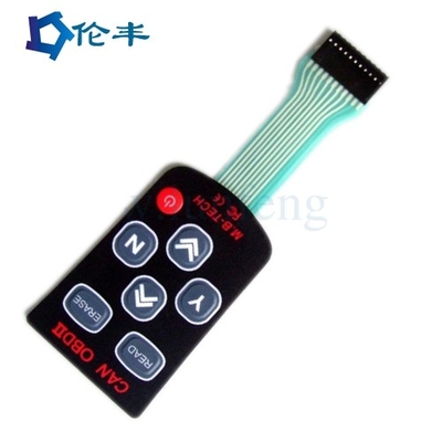 قیمت خوب سوئیچ گنبد فلزی لمسی مات 3M 468 صفحه کلید غشایی PET PC آنلاین