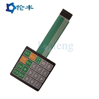 قیمت خوب سوئیچ غشایی PC PET و سوئیچ غشایی گنبدی فلزی تخت گرافیکی آنلاین