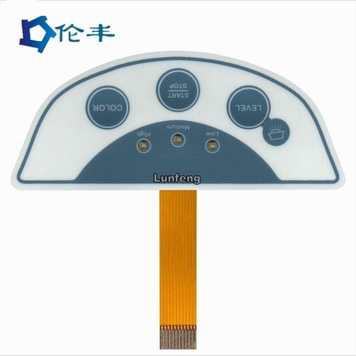 قیمت خوب کلید FPC Tactile Metal Dome Switch 3M 467 LEDs چسبنده صفحه کلید لمسی سفارشی آنلاین