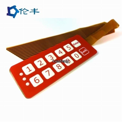 قیمت خوب اتصال صفحه کلید غشایی FPC مدار انعطاف پذیر سوئیچ گنبدی صفحه کلید پنتون آنلاین