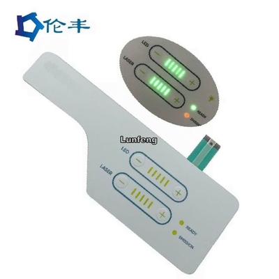 قیمت خوب چسب پد سوئیچ غشاء برجسته نور پس زمینه LFG 3M468 آنلاین