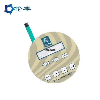 قیمت خوب روکش صفحه سوئیچ غشایی تخت روکش صفحه لمسی گنبد فلزی مات آنلاین