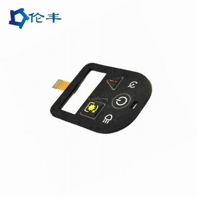 قیمت خوب سوئیچ غشایی صفحه کلید لاستیکی سیلیکونی گنبد فلزی 3M9080 چسب PET آنلاین