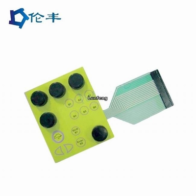 قیمت خوب صفحه‌کلید لاستیکی سیلیکونی PCB صفحه‌کلید غشایی سطح مات سفارشی 3M468 آنلاین