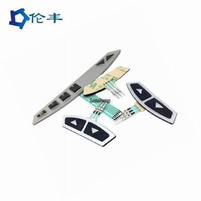 قیمت خوب صفحه کلید لاستیکی سیلیکونی مقاوم در برابر آب با سطح مات و چسب پشتی 3M 467 MP برای پنل‌های کنترل دستگاه الکترونیکی آنلاین