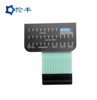 قیمت خوب صفحه کلید غشایی LED 3M467 تجهیزات پزشکی مات غیر لمسی آنلاین