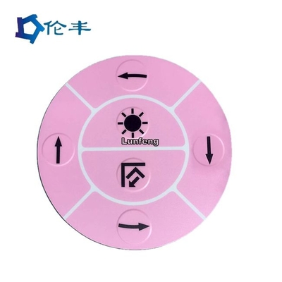 قیمت خوب RoHS PC Lexan Remote Control Panel 3M467 Pantone Polycarbonate Graphic Overlays آنلاین