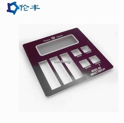 قیمت خوب دکمه برجسته روی همپوشانی گرافیکی سوئیچ غشایی OEM برای تجهیزات آنلاین