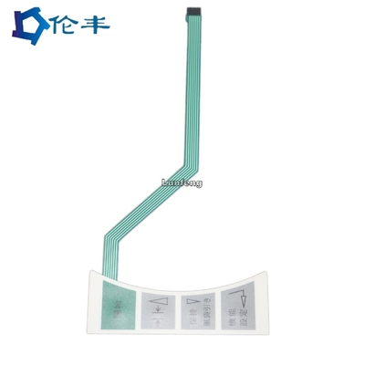 سوئیچ غشایی تخت گنبد فلزی 3M468 برای تجهیزات ژاپنی